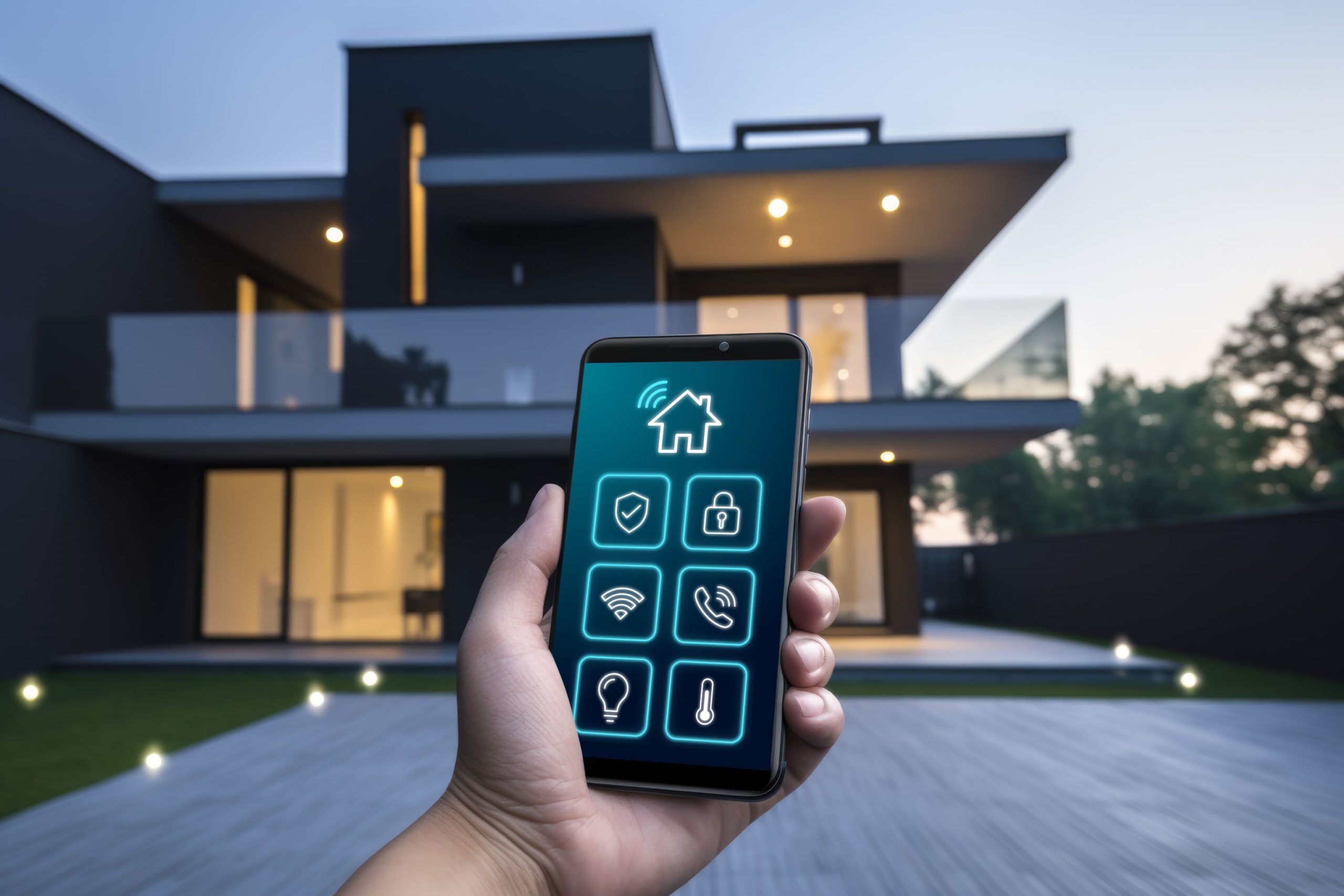 Segurança residencial por AI